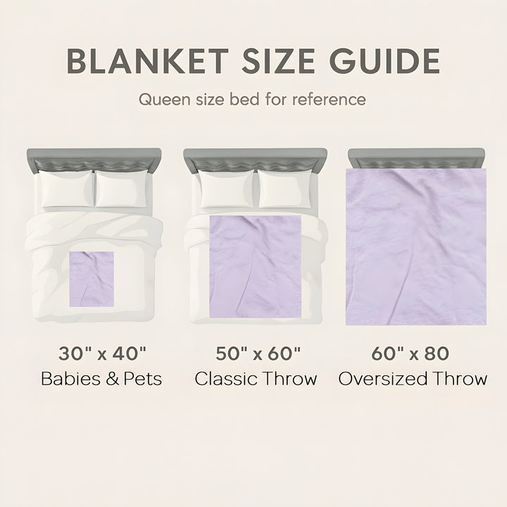 Personalized Full Photo Plush Blanket - Single Image